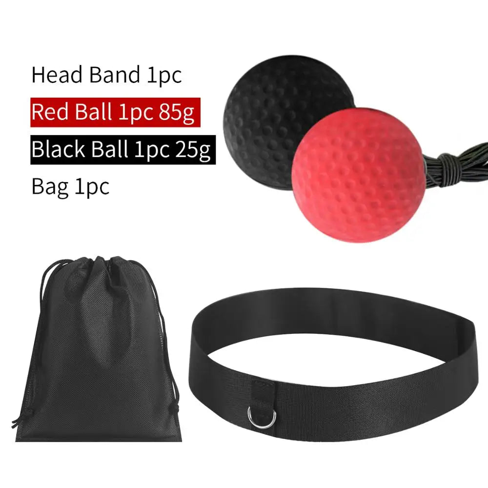 Professional Boxing Reflex Ball with Adjustable Headband for Enhanced Speed Training and Hand-Eye Coordination Skills