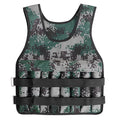 SUTEN 20Kg/50Kg Loading Weighted Vest for Boxing Training Workout Fitness Equipment Adjustable Waistcoat Jacket Sand Clothing